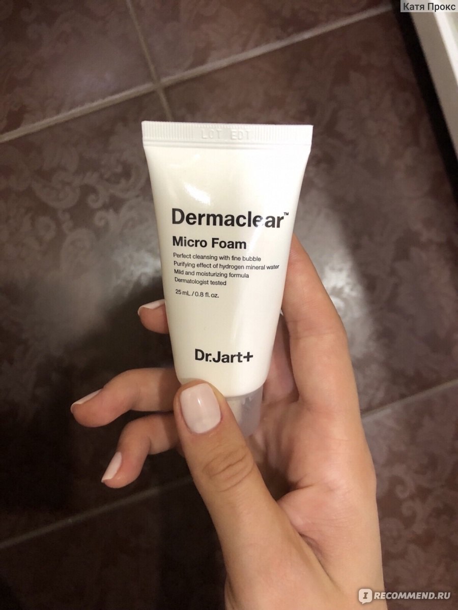 Умывалка доктор. Dermaclear Micro Foam. Dr proji пенка для умывания.